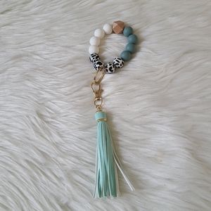 Wristlet Keychain with Tassel